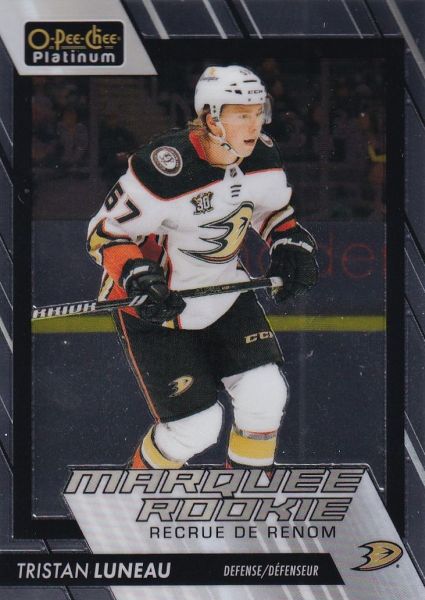 insert RC karta TRISTAN LUNEAU 23-24 OPC Platinum Marquee Rookie číslo 238